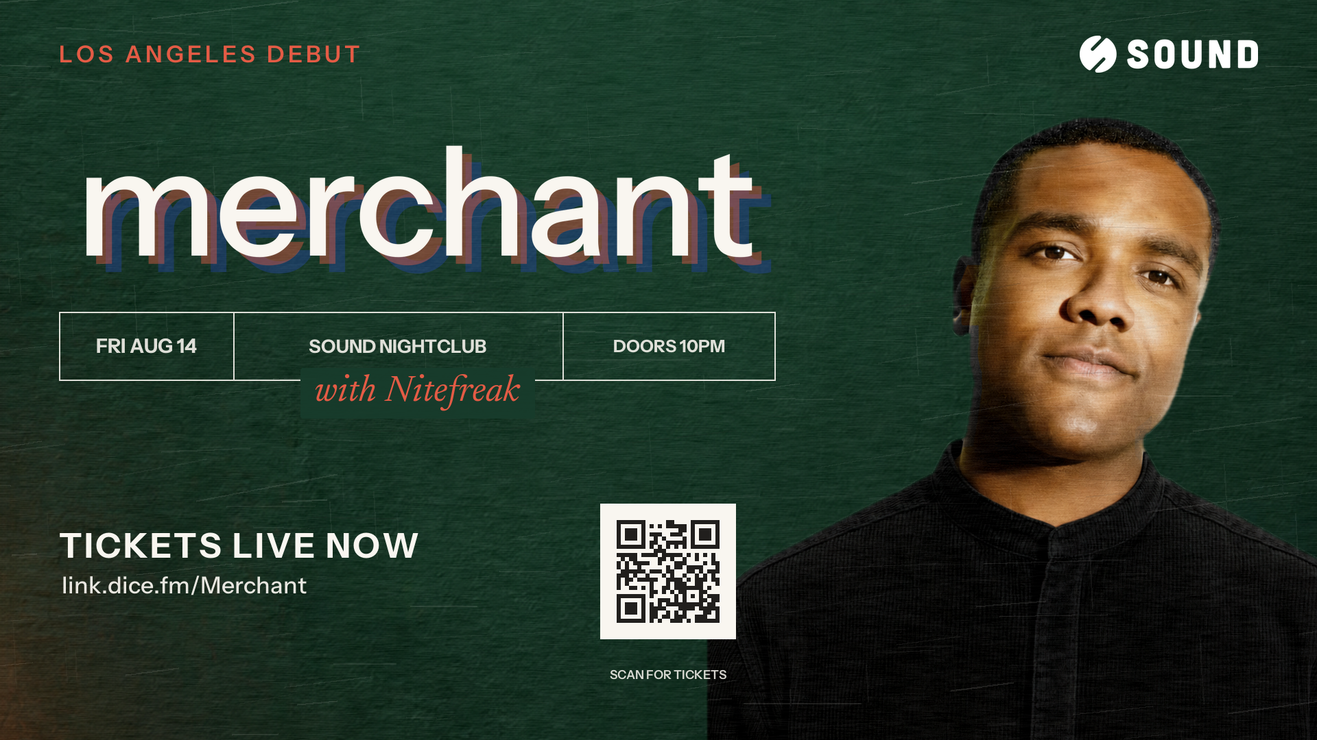 Artwork for merchant with Nitefreak at Sound Nightclub